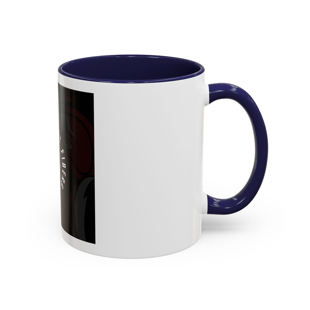 Project Ghost Fibers Coffee Mug — Skull Logo Accent Mug (11/15oz)