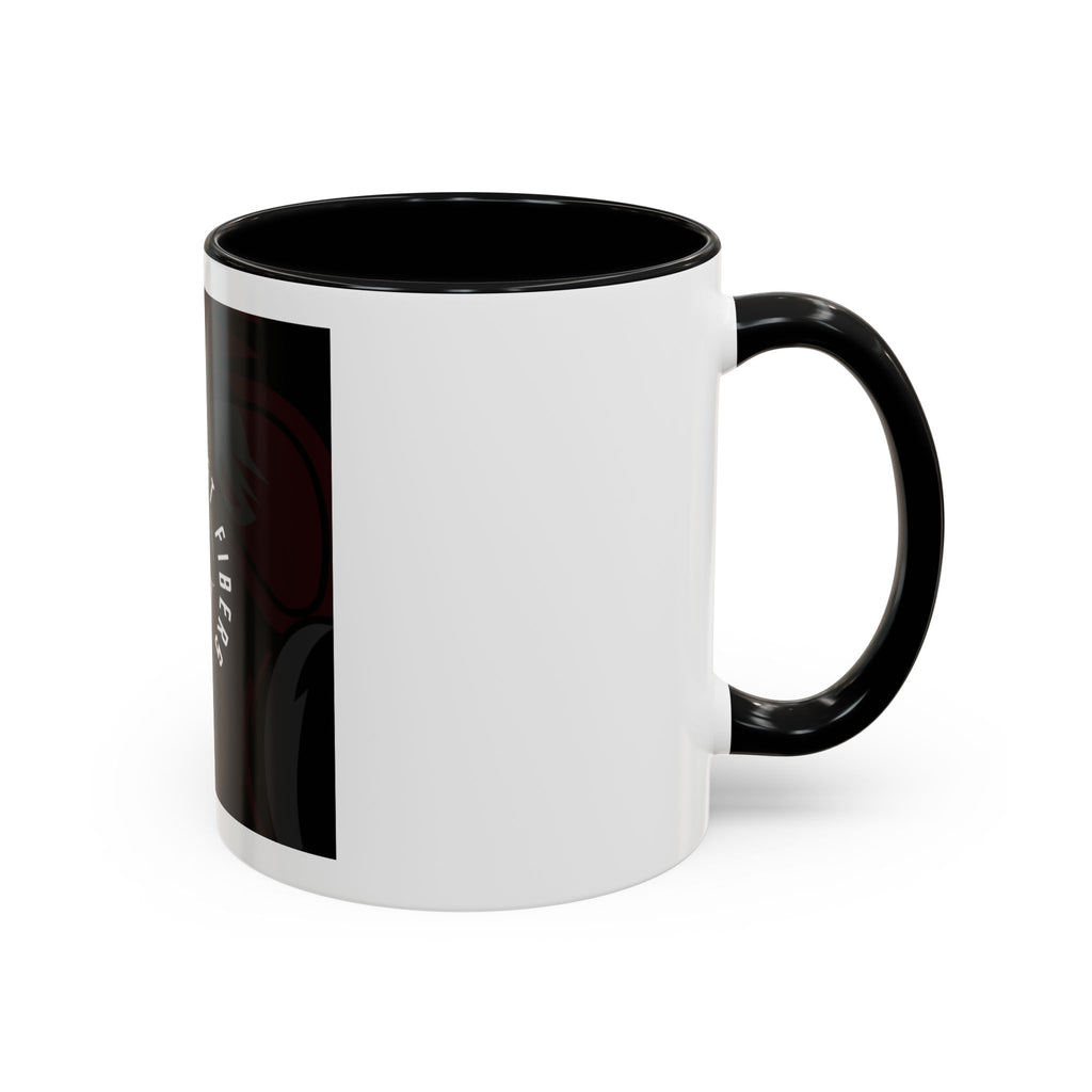 Project Ghost Fibers Coffee Mug — Skull Logo Accent Mug (11/15oz)