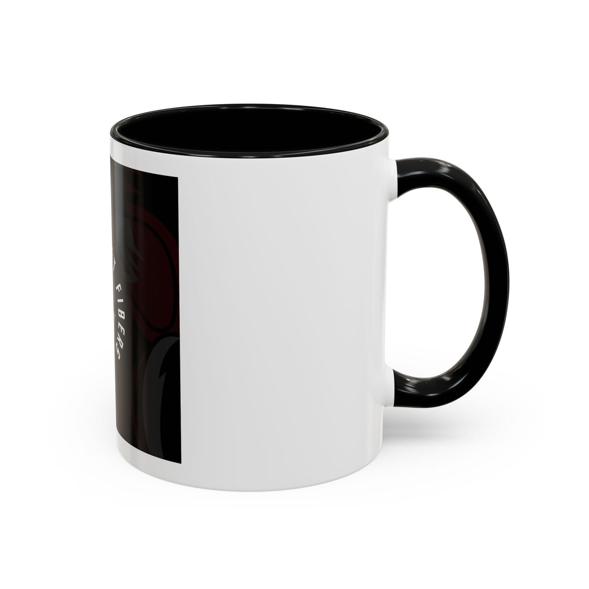 Project Ghost Fibers Coffee Mug — Skull Logo Accent Mug (11/15oz)