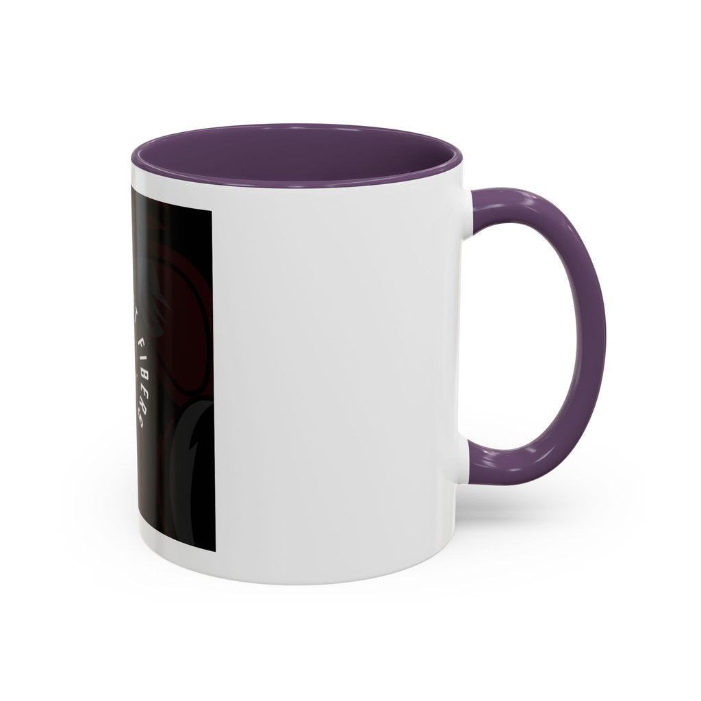 Project Ghost Fibers Coffee Mug — Skull Logo Accent Mug (11/15oz)