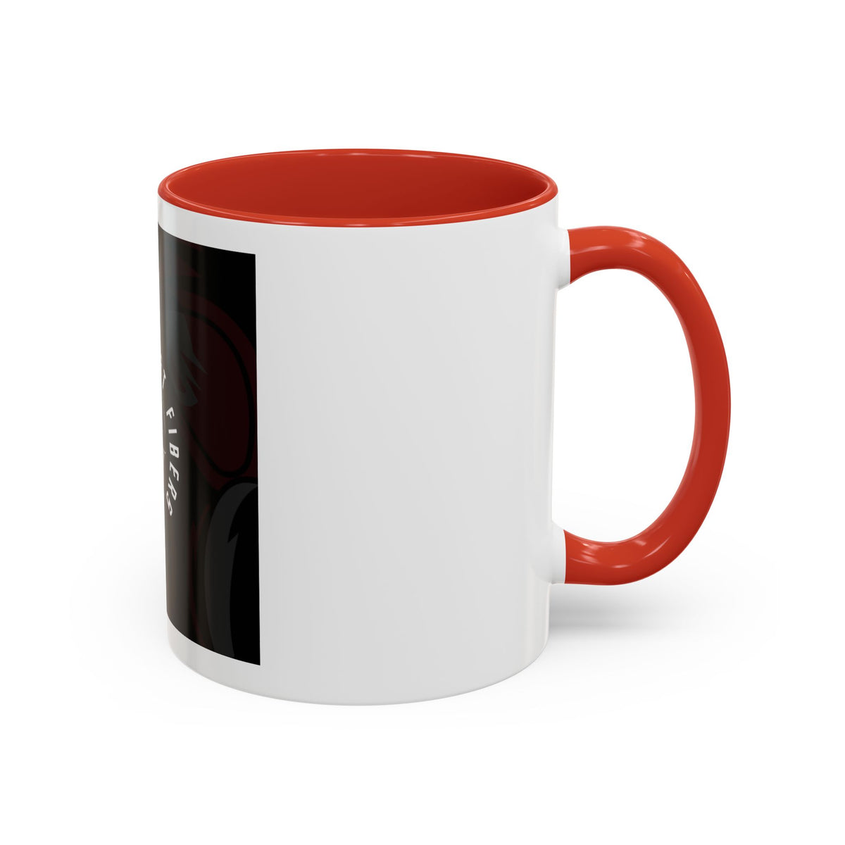 Project Ghost Fibers Coffee Mug — Skull Logo Accent Mug (11/15oz)