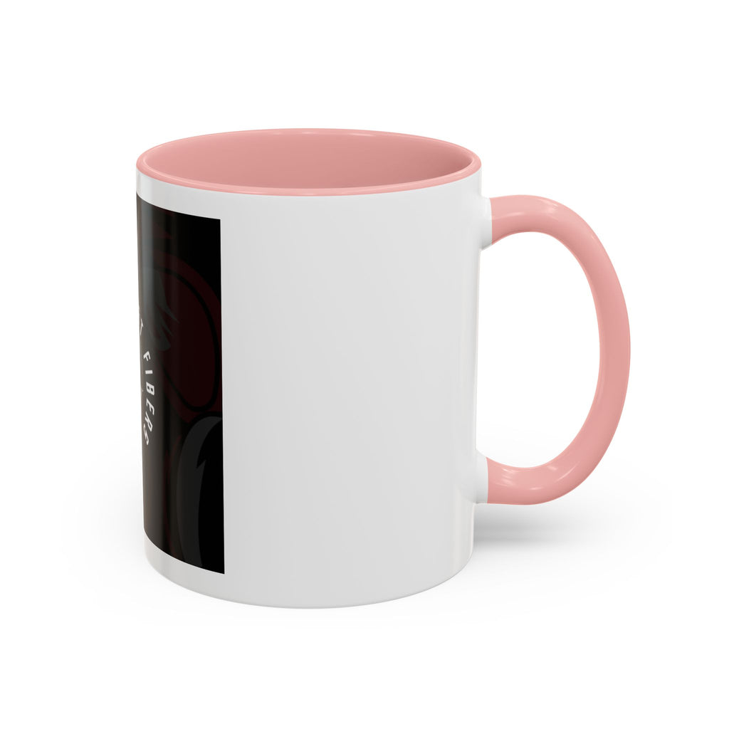 Project Ghost Fibers Coffee Mug — Skull Logo Accent Mug (11/15oz)