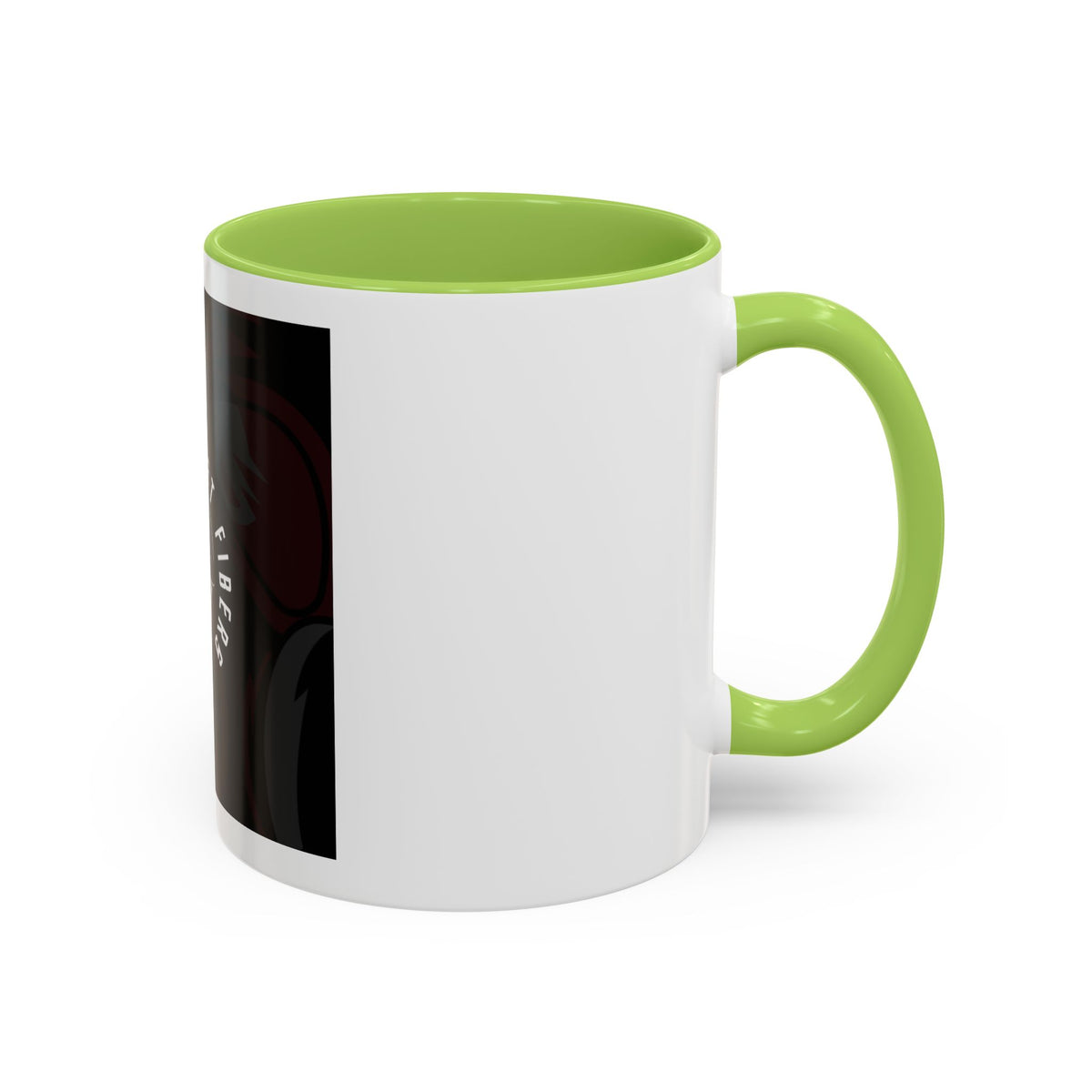 Project Ghost Fibers Coffee Mug — Skull Logo Accent Mug (11/15oz)