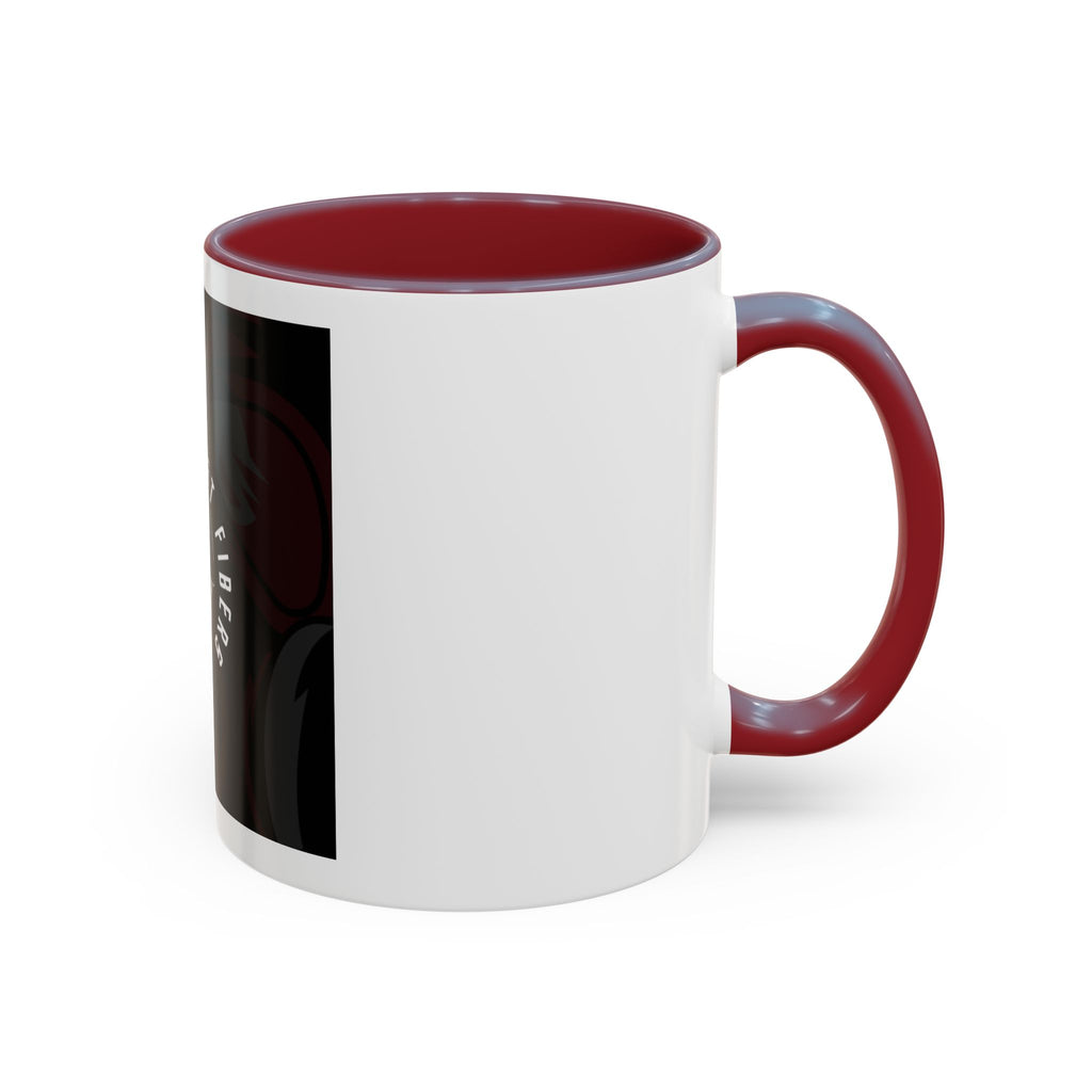 Project Ghost Fibers Coffee Mug — Skull Logo Accent Mug (11/15oz)