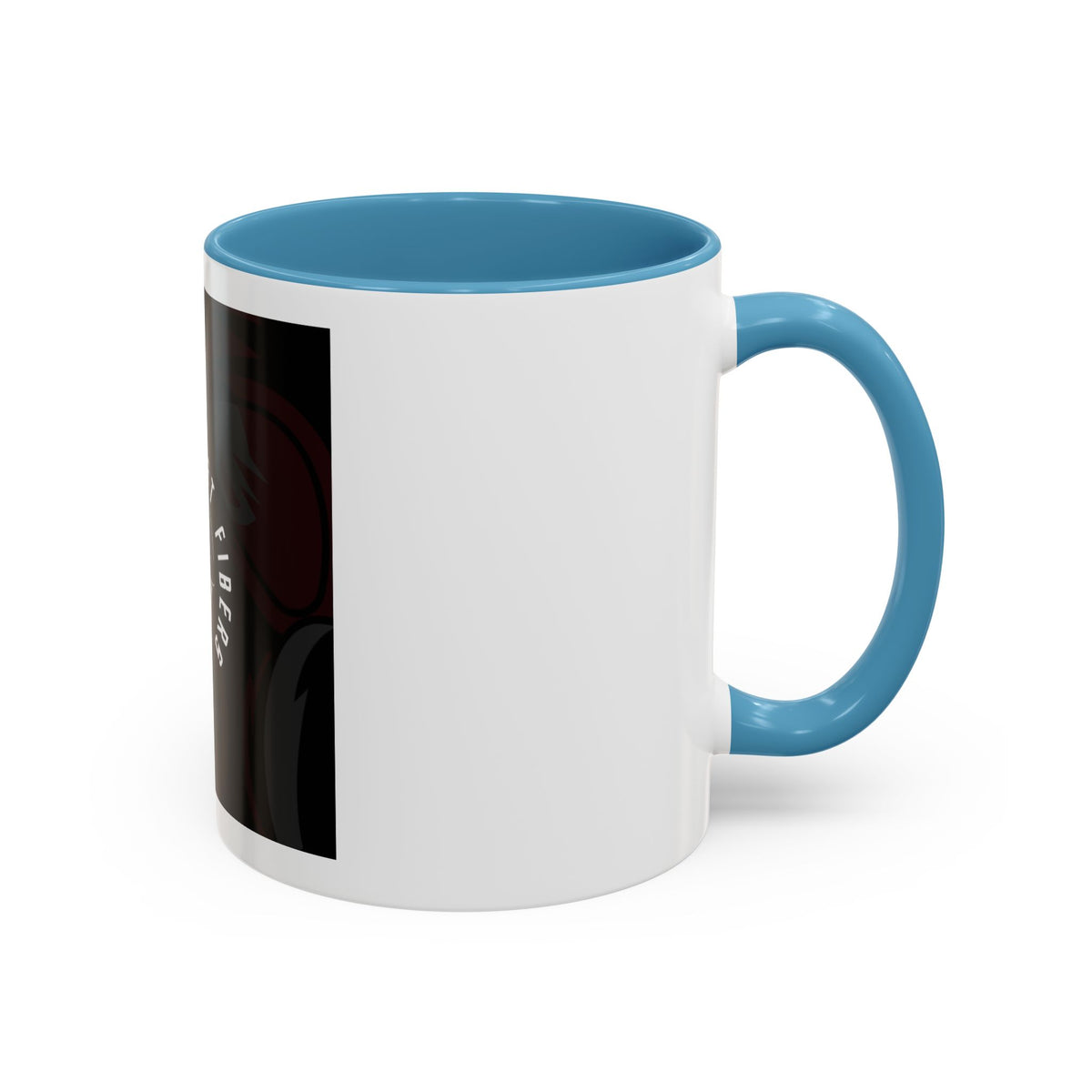 Project Ghost Fibers Coffee Mug — Skull Logo Accent Mug (11/15oz)