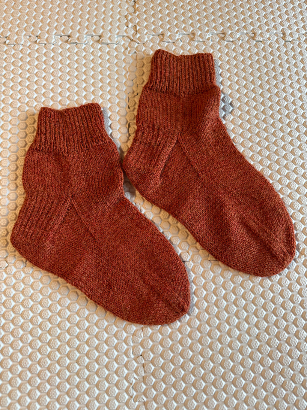 Custom Handknit Socks - Acrylic/Wool/Nylon Blend - Machine Washable and Dryable