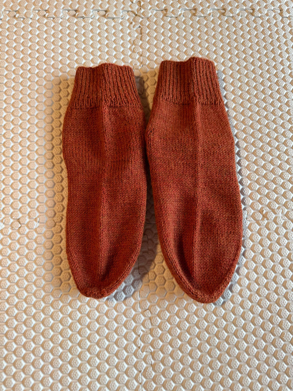 Custom Handknit Socks - Acrylic/Wool/Nylon Blend - Machine Washable and Dryable