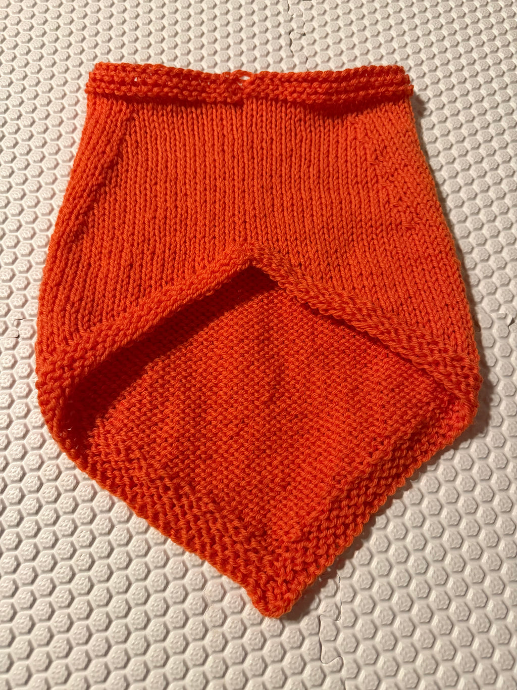 Pumpkin Patch Bandana Cowl - 100% Superwash Wool - Handknit Scarf